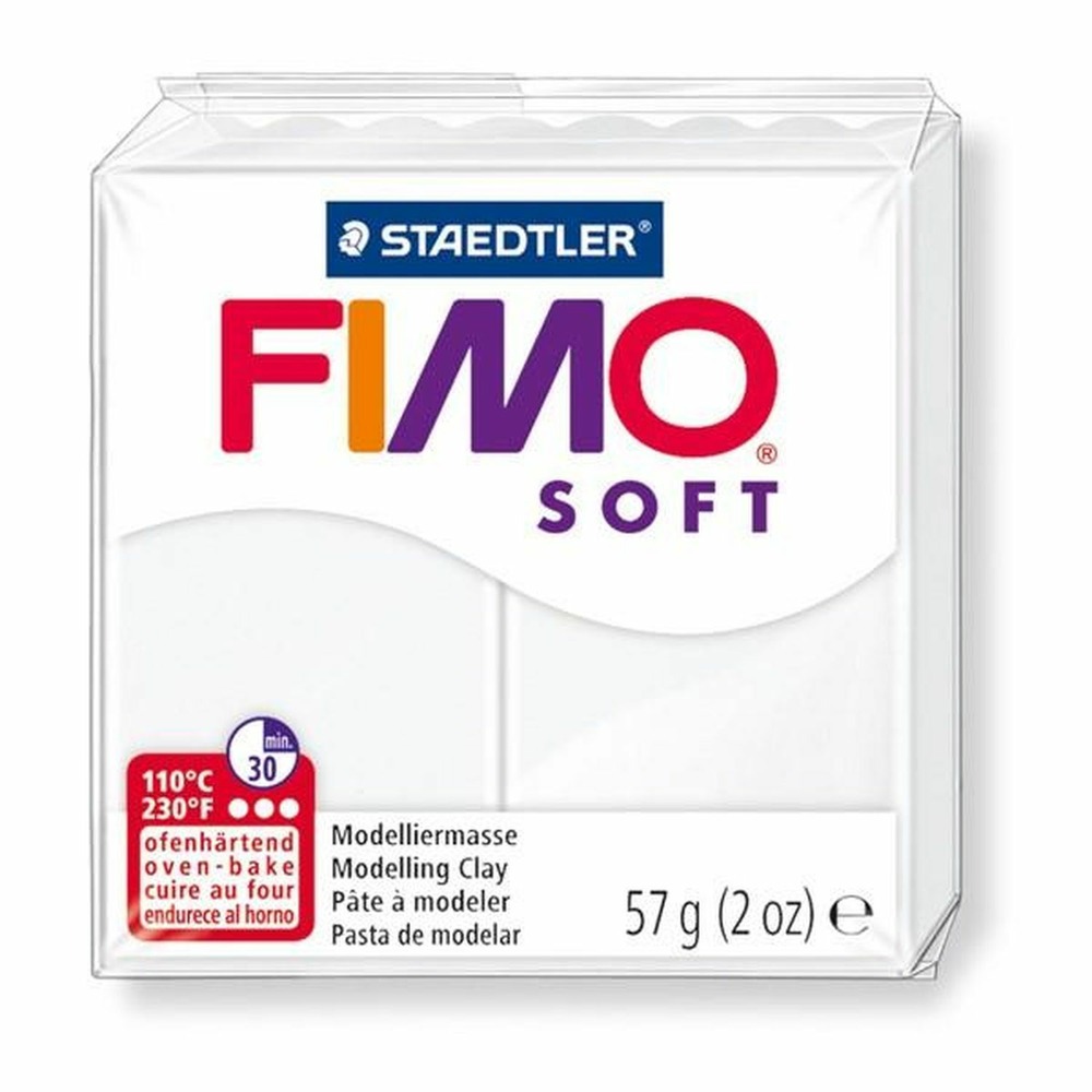 Pâte polymère 684 g - blanc