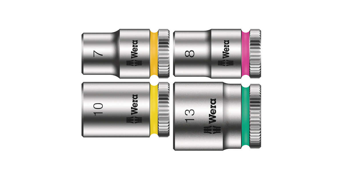 WeraTool-Check Modular 1, 21‑delig bitset  (Zwart/groen)