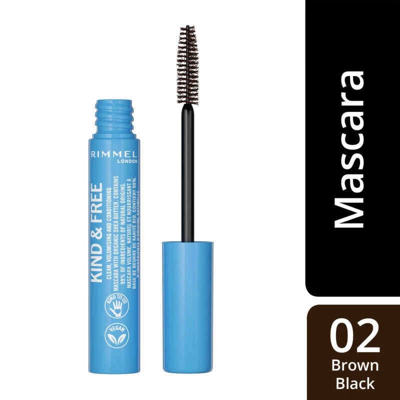 RIMMEL Kind & Free Mascara 7 ml - 002 Brown Black