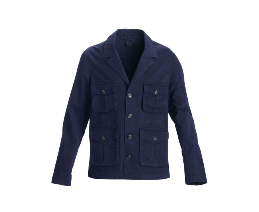 Veste saharienne homme Navy foncé - FALBERT