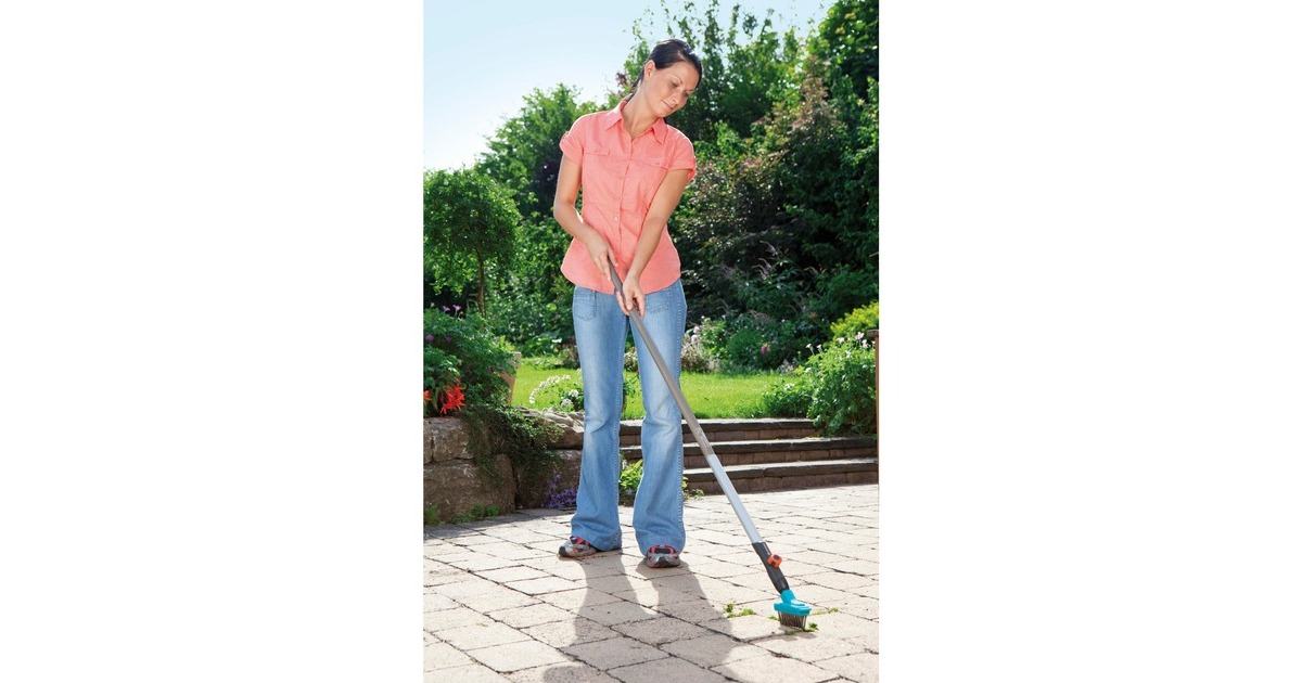 GARDENACombisystem voegenborstel M  (Turquoise, 3605-20)