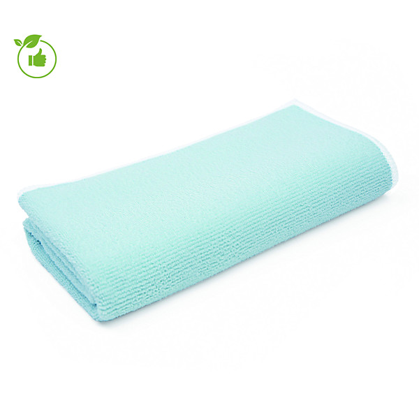 Lavettes microfibres Greenspeed Re-belle 40 x 40 cm bleues, lot de 5