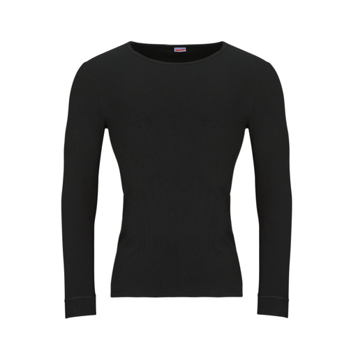 Damart - CLASSIC LONG SLEEVE ROUND NECK T-SHIRTGRADE 3 - Noir