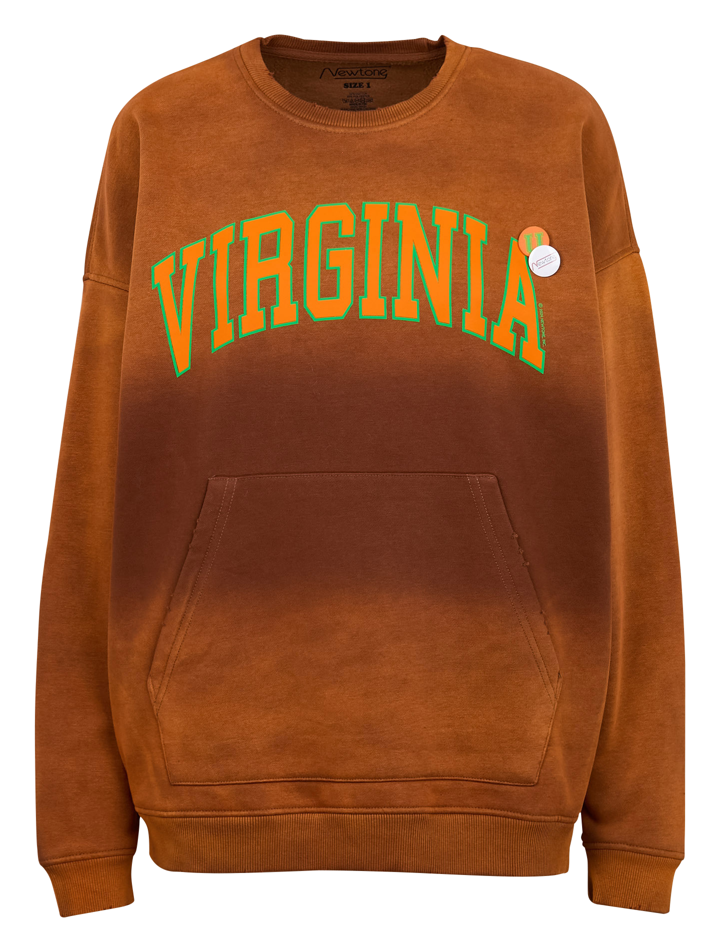 PIPER VIRGINIA - Sweat en coton mélangé | Marron