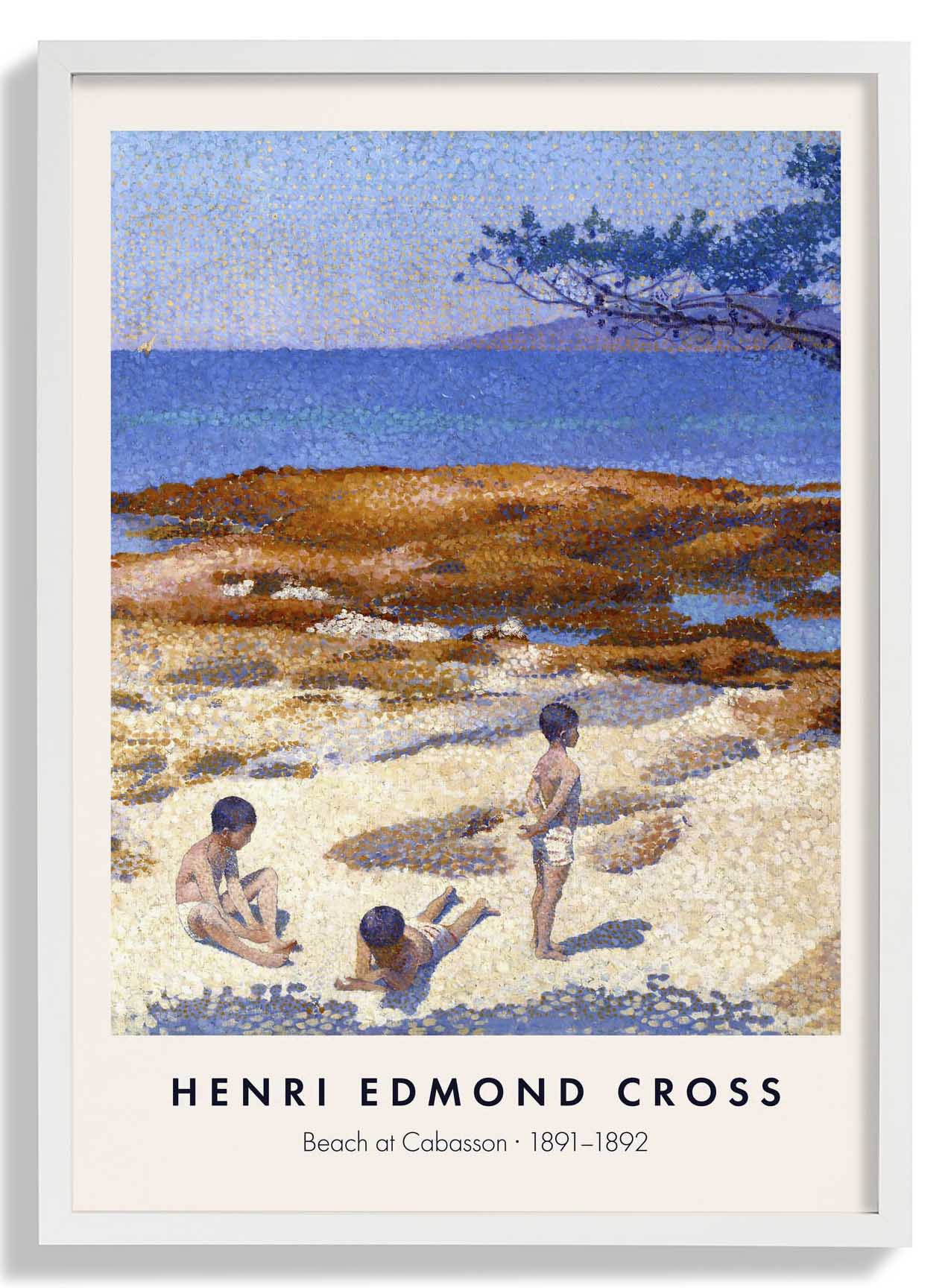 Der Strand von Cabasson von Henri Edmond Cross