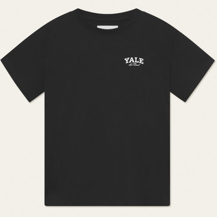 Les Deux x Yale Yale Bulldog T-Shirt Sort