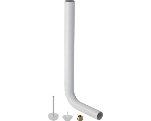 90° spoelbuisset met stroombegrenzer en reduceerstuk voor vervanging van drukspoelklep 115.367.11.1