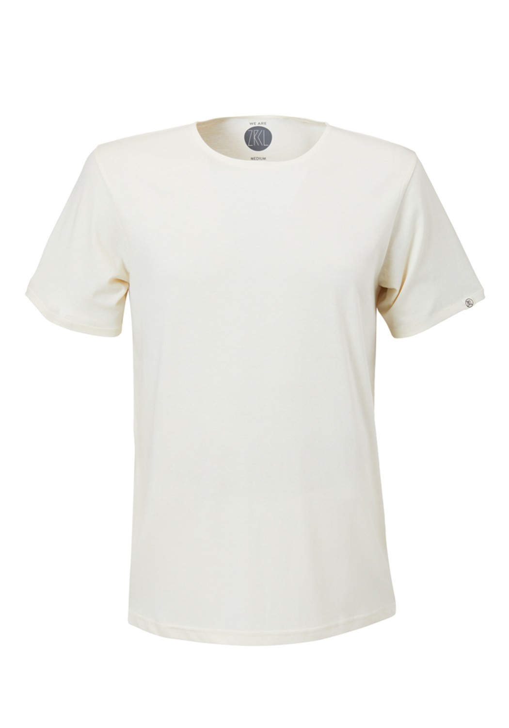 WE ARE ZRCL Herren-T-Shirt Loose Basic Natural