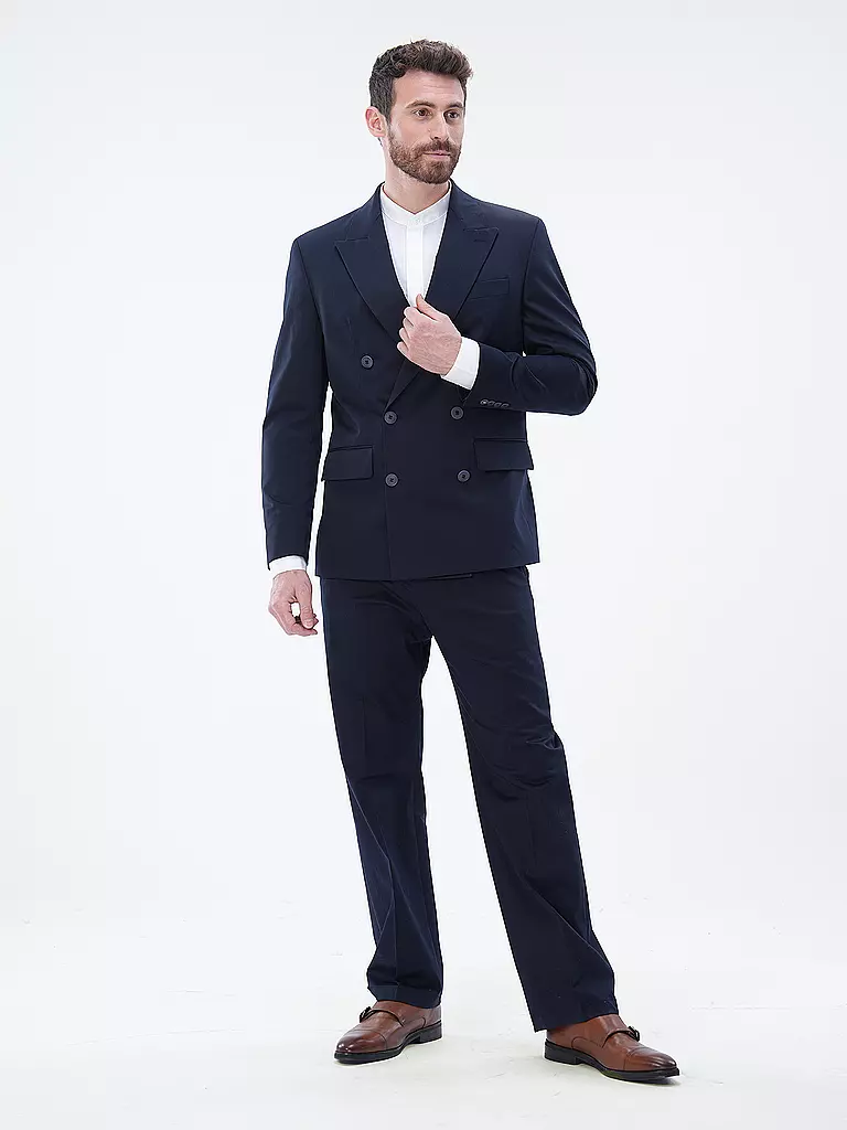 STRELLSON Sakko Slim Fit ASTON dunkelblau