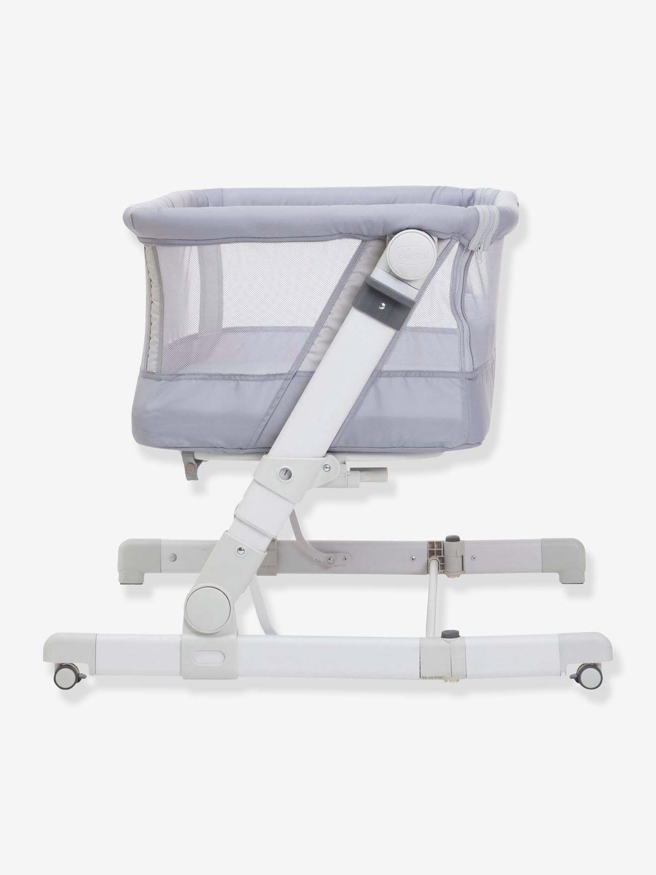 Berço portátil Chicco Next2me para dormir junto à cama, cinza escuro
