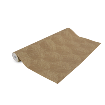 Vliesbehang Romee warm bruin 125086