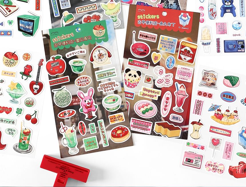 Kumi Fanchant - Cartoon Sticker (Diverse ontwerpen)