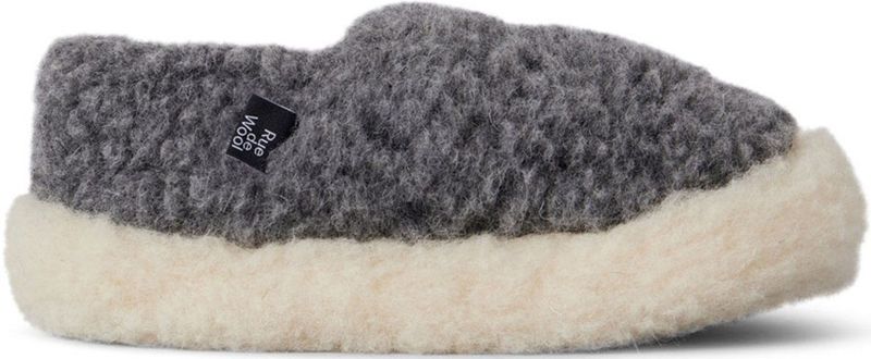 Rue de Wool - The Nordic V2 - Pantoffel - Iron Grey Natural