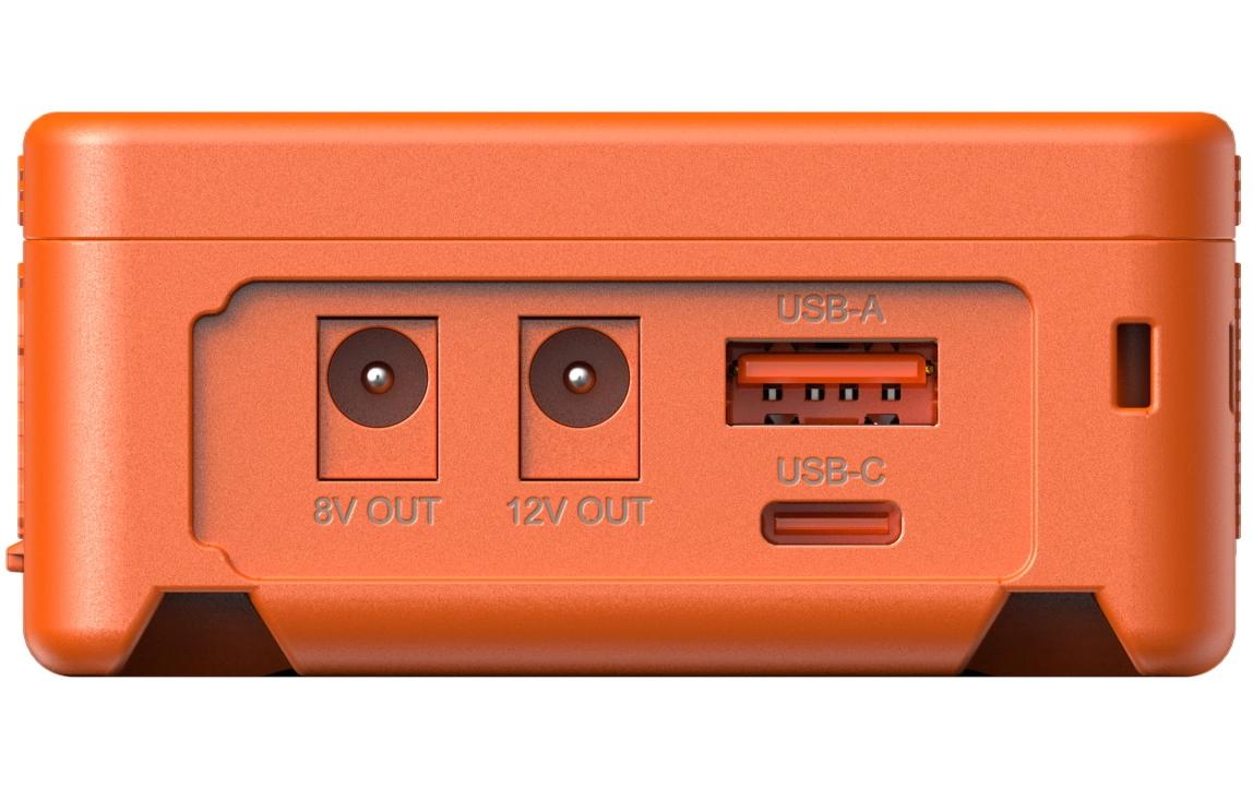 VB50 Mini V-Mount-Batterie Orange<br>Kompakter und leichter V-Mount-Akku