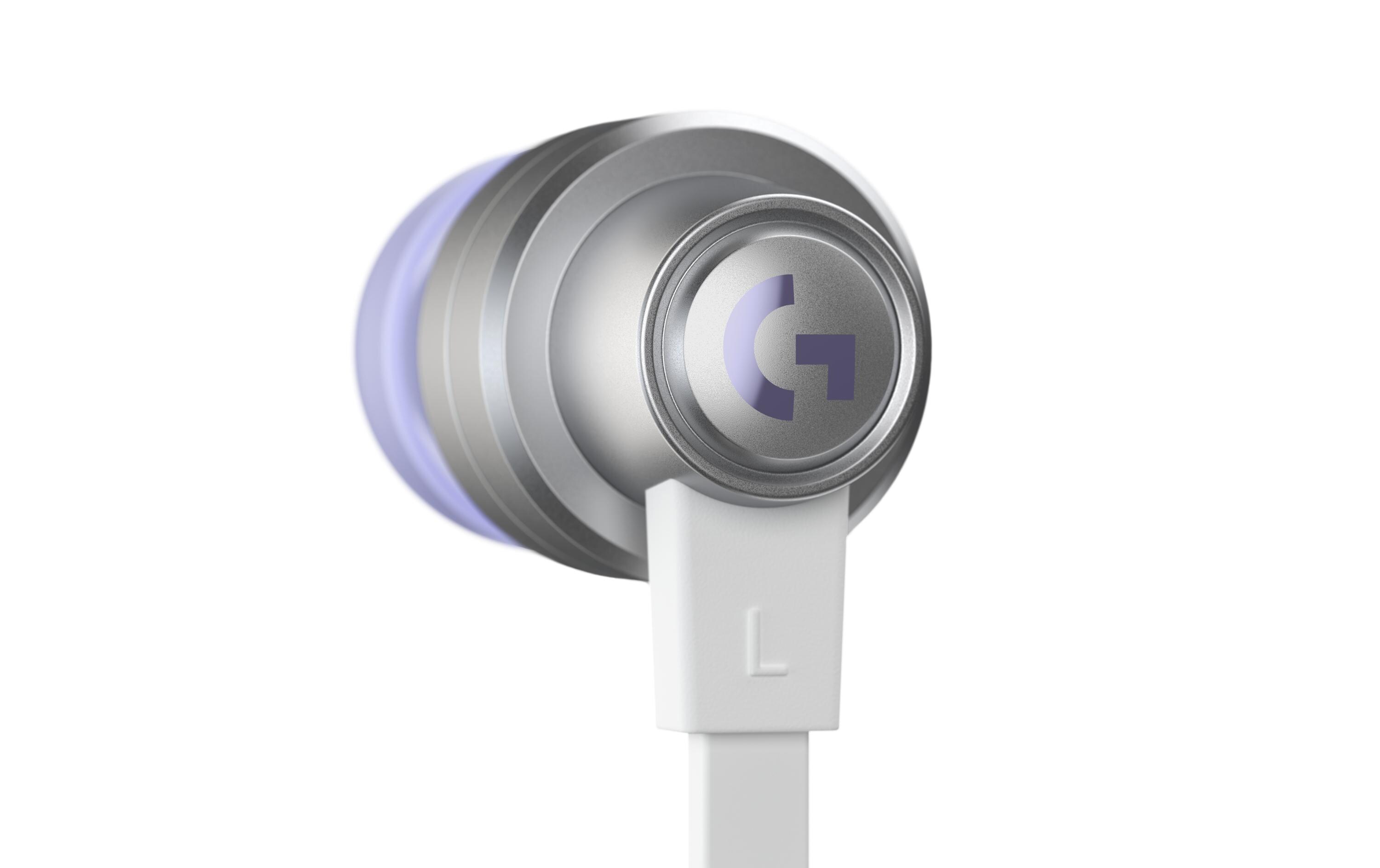 Headset G333 Gaming WeissGaming-Ohrhörer für klare Kommunikation auf PC, Konsolen und Mobilgeräten