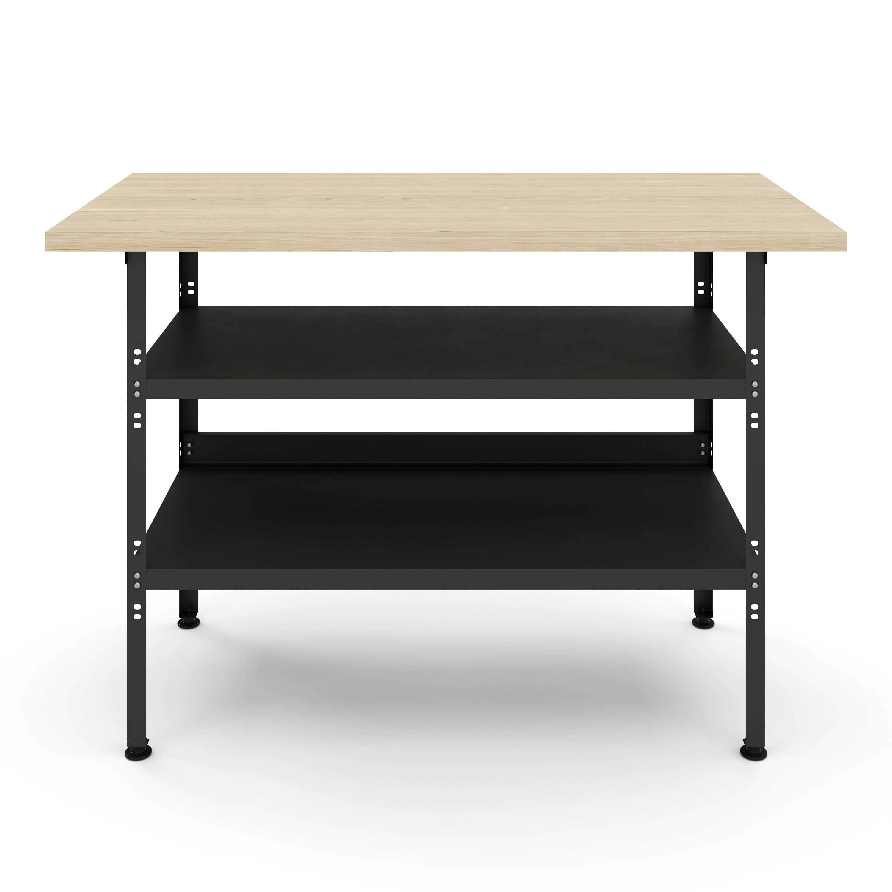 Werkbank mit 2 Ablagen 120 x 60 cm