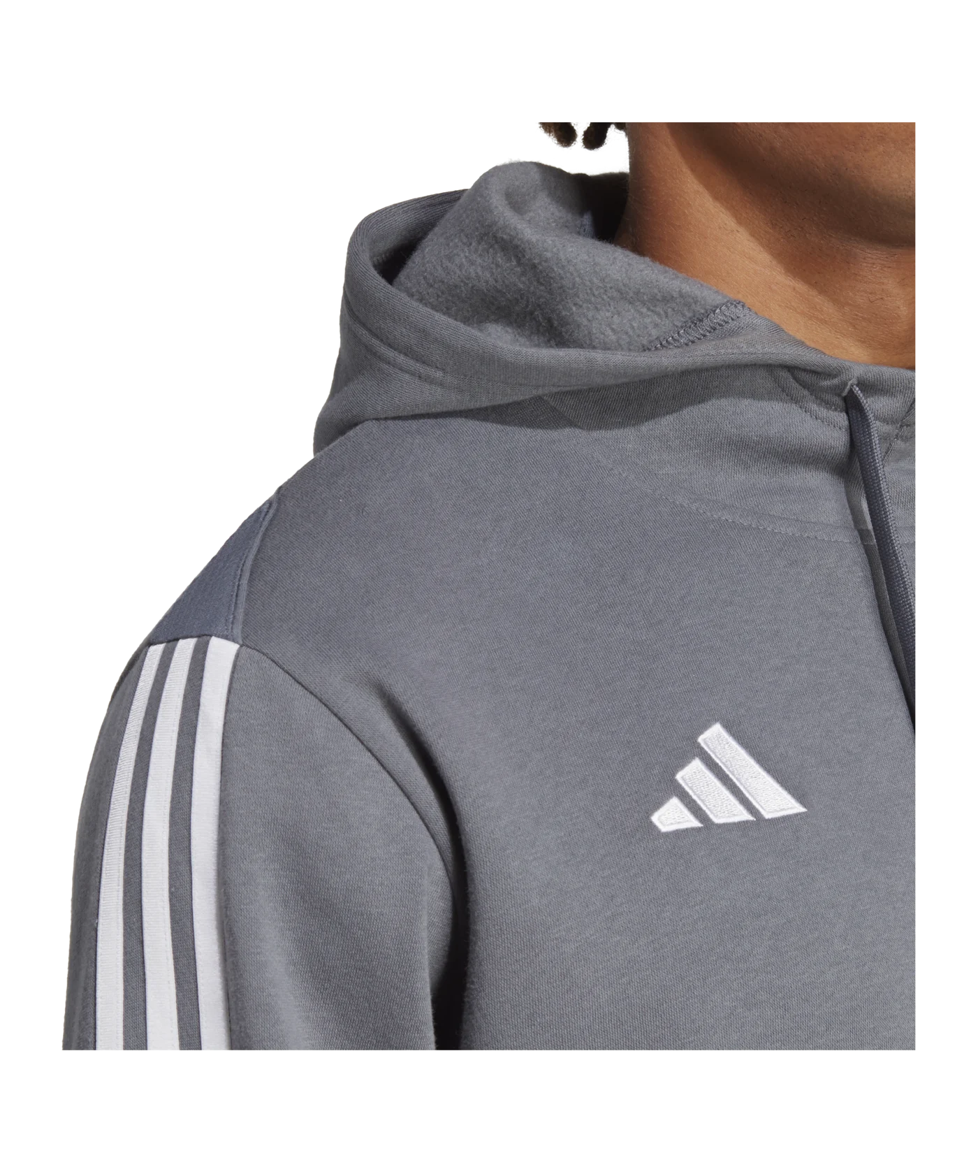 adidas Tiro 23 Hoody Grau