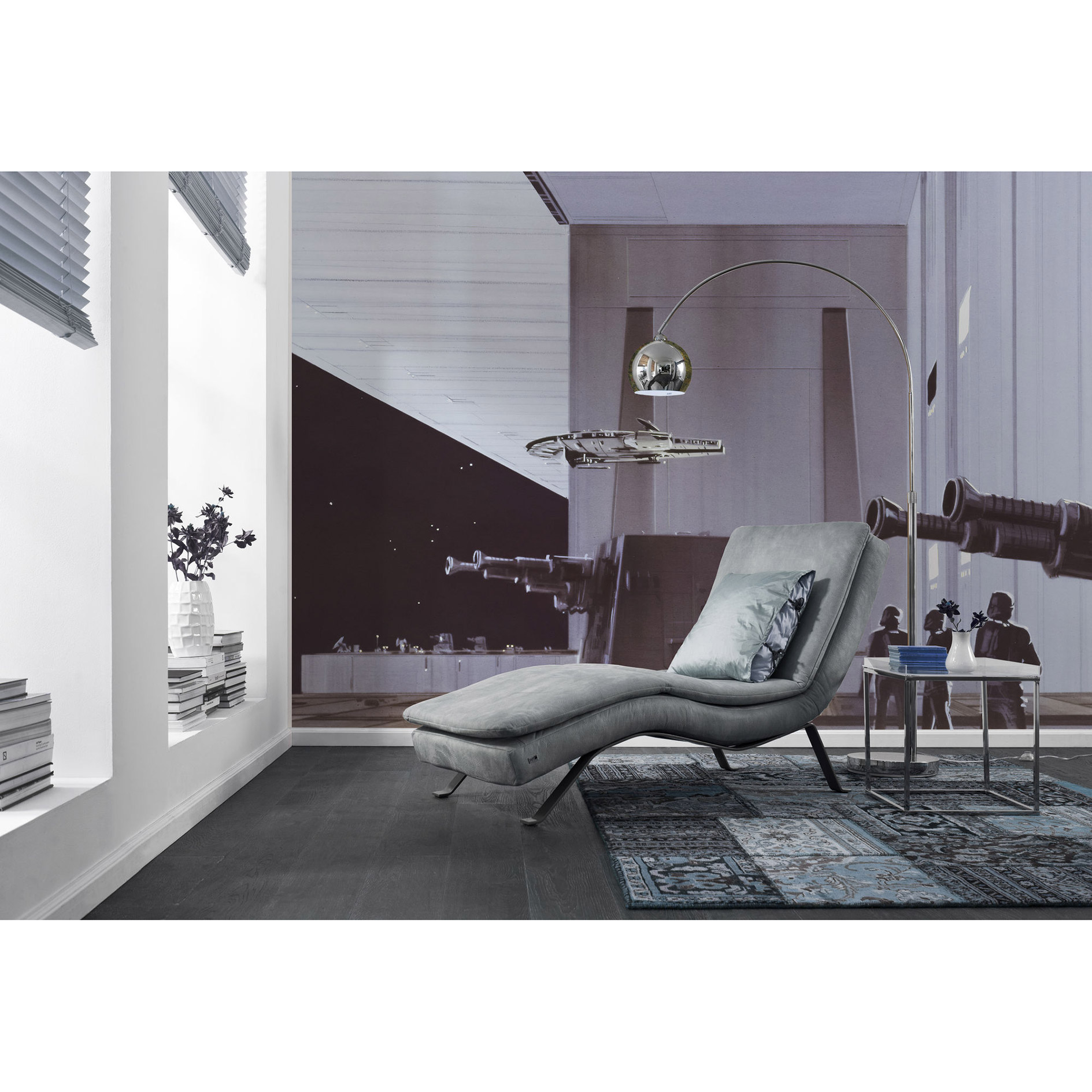 Vlies-Fototapete STAR WARS DEATH STAR HANGAR - 500x250 cm