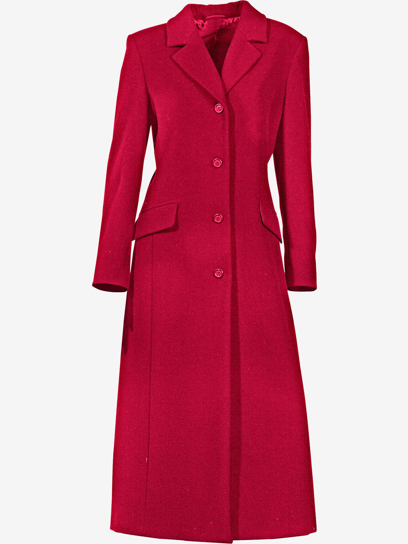 Manteau blazer coupe longue classique