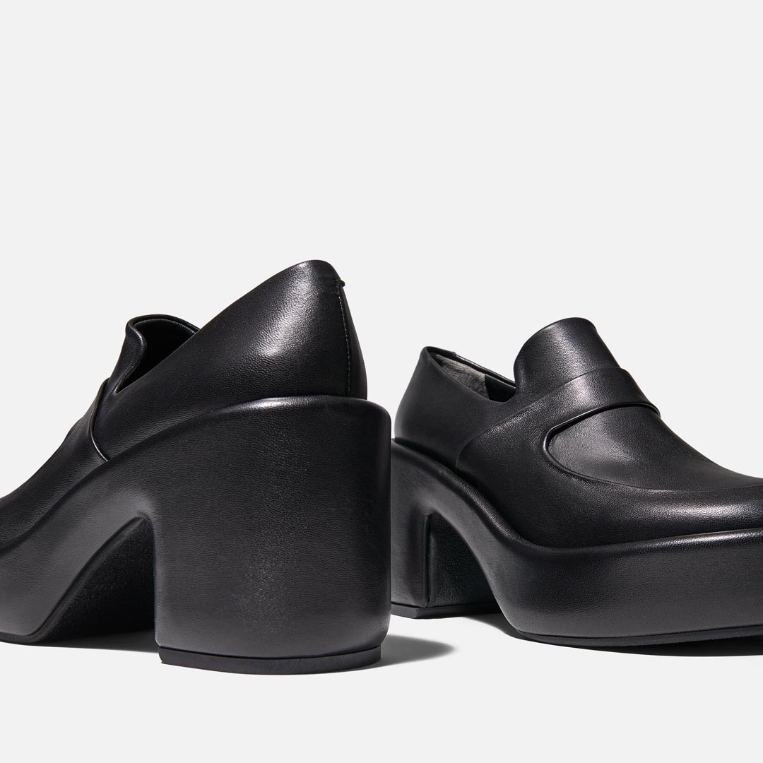 LOAFERS - DEVIN loafers, lambskin black || OUTLET