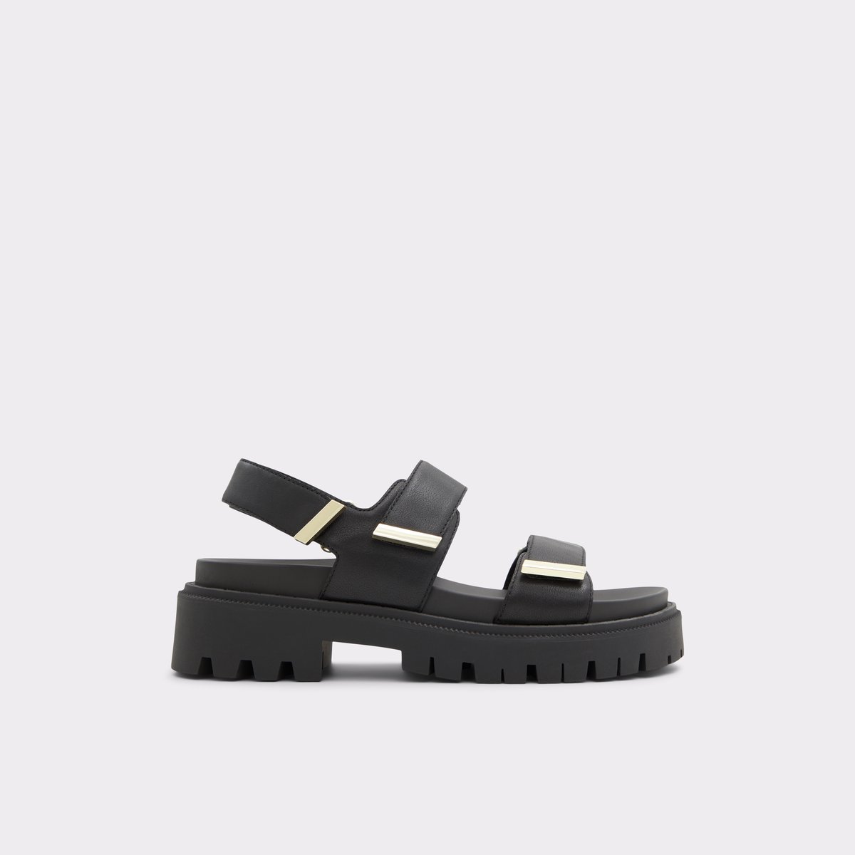Sanddy Black Women Platform sandals