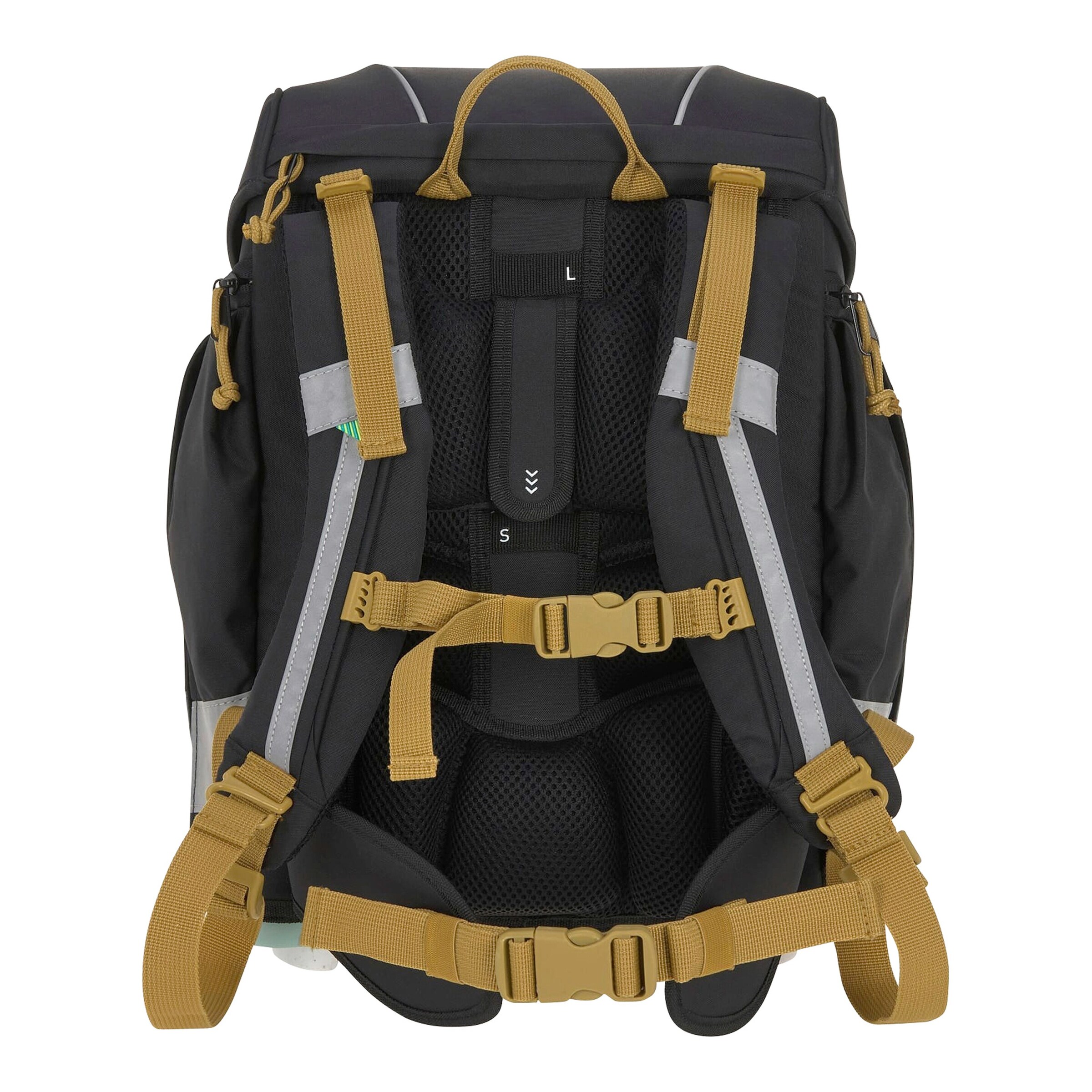 Lässig Schulranzen-Set Boxy Unique 7-tlg. black