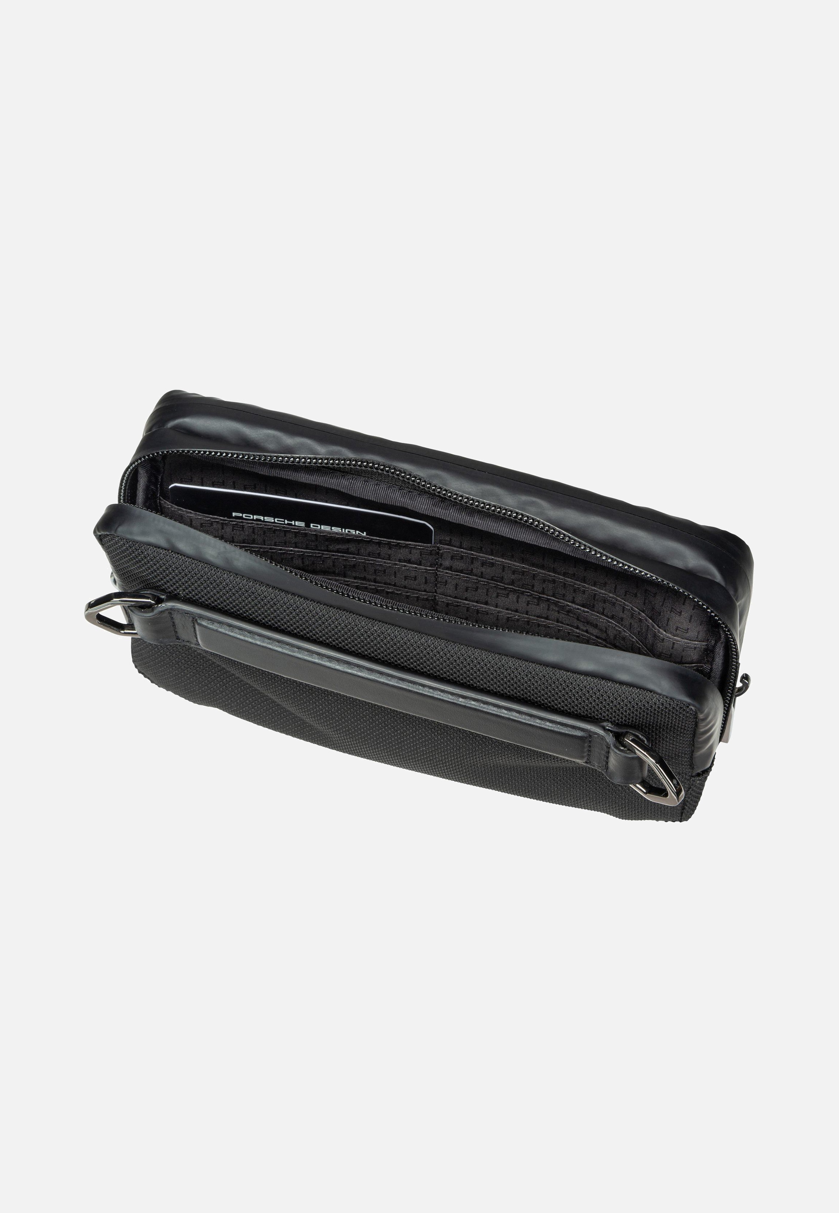 Roadster Nylon Travel Pouch Black - Sling Bag