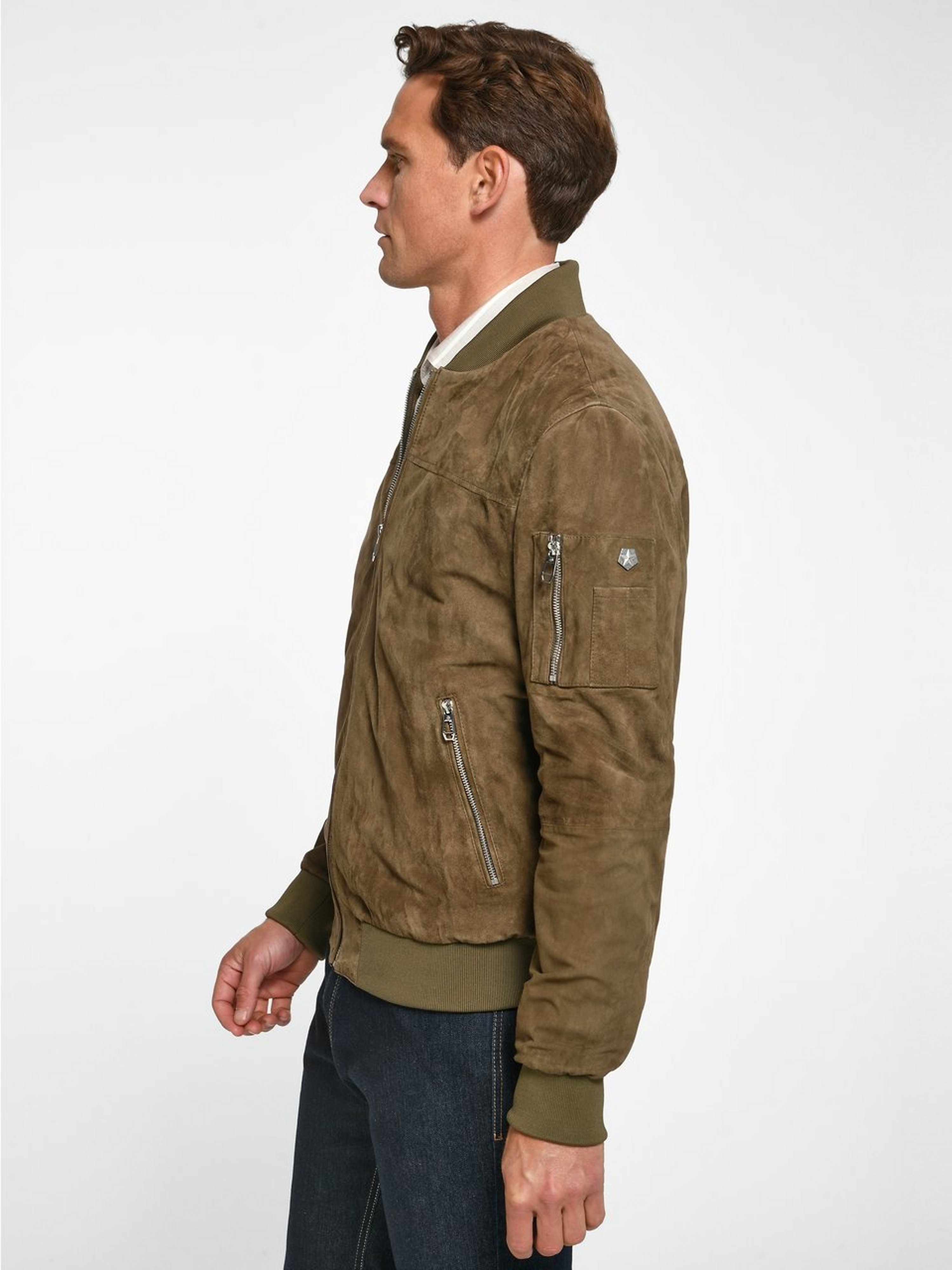 Lederjacke