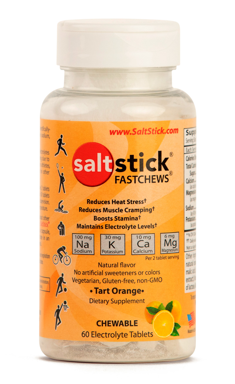 SaltStick Fastchews appelsin 60 stk.
