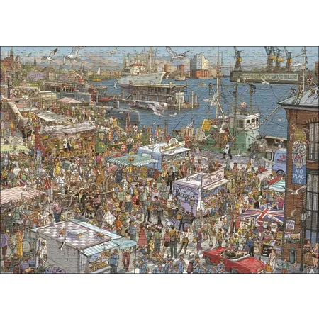 Heye Puzzle - Fresh Fish, Göbel/Knorr, 2000 Teile