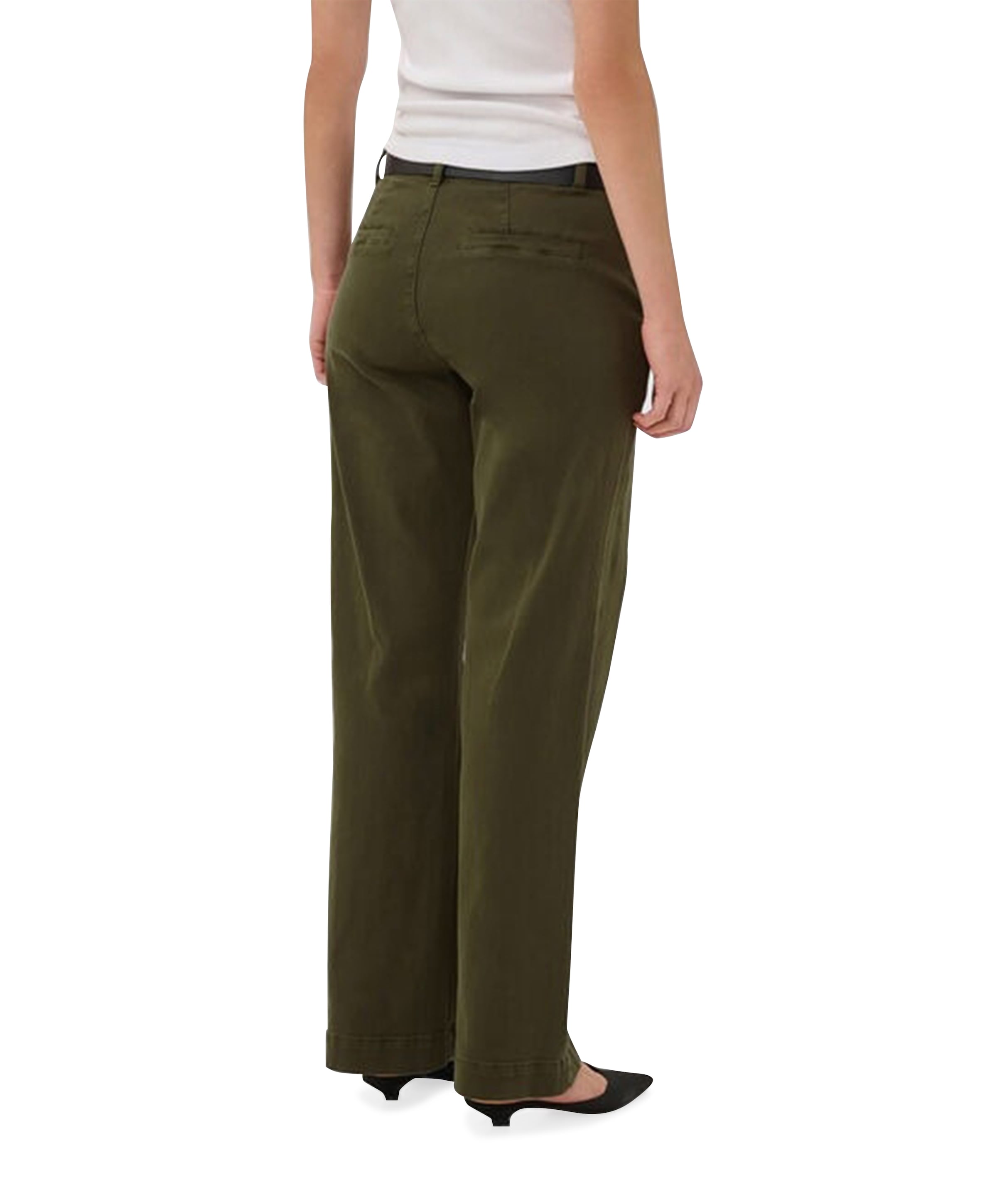 My Essential Wardrobe LaraMW Pant 149 dames broek groen