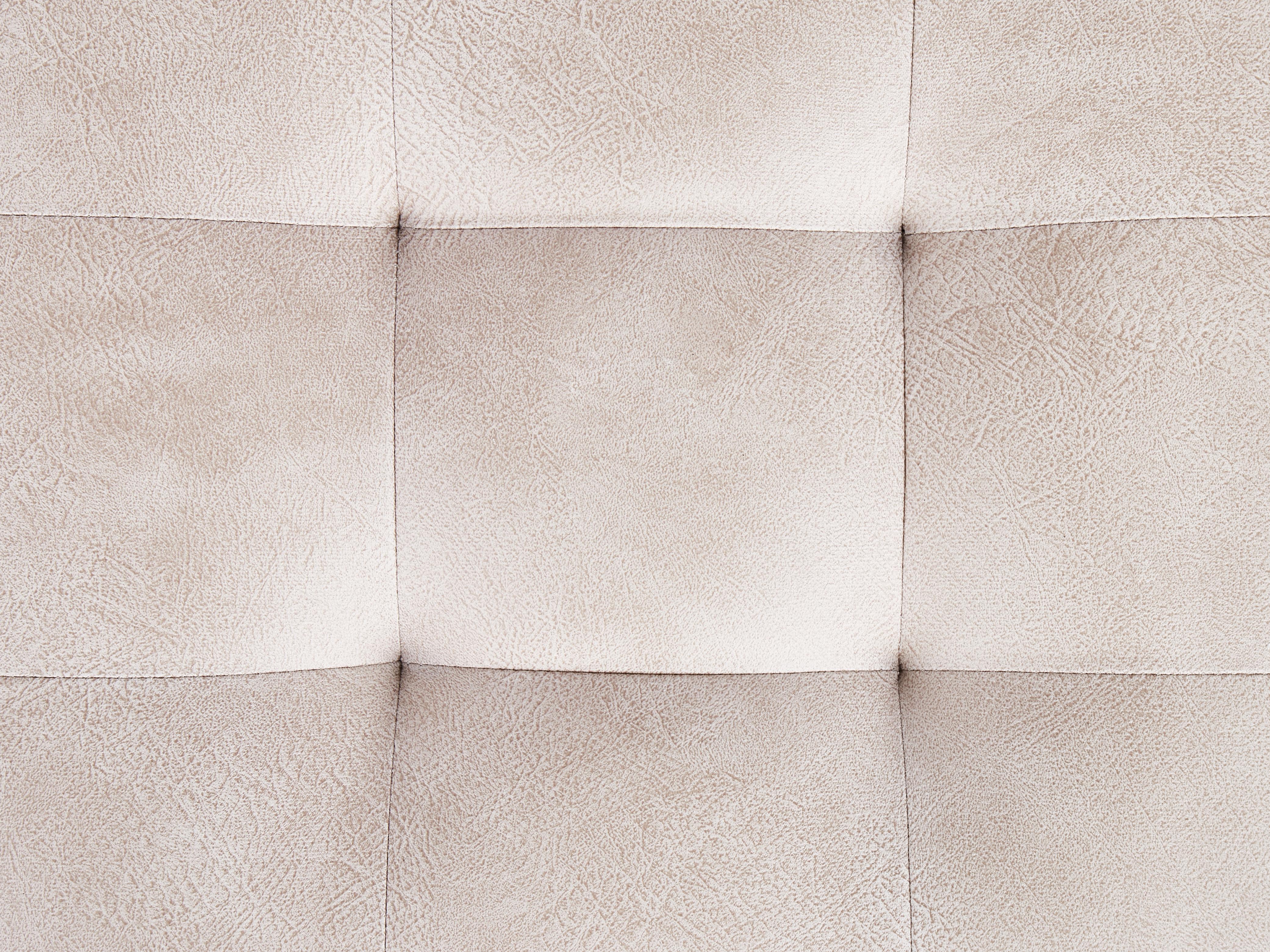 Hocker MURDO Kunstleer Beige