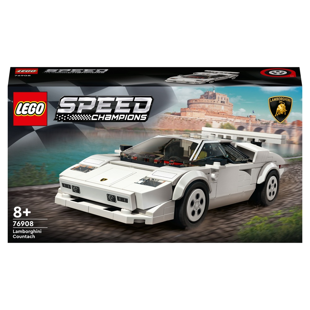LEGO Speed Champions 76908 Lamborghini Countach Rennwagen-Set