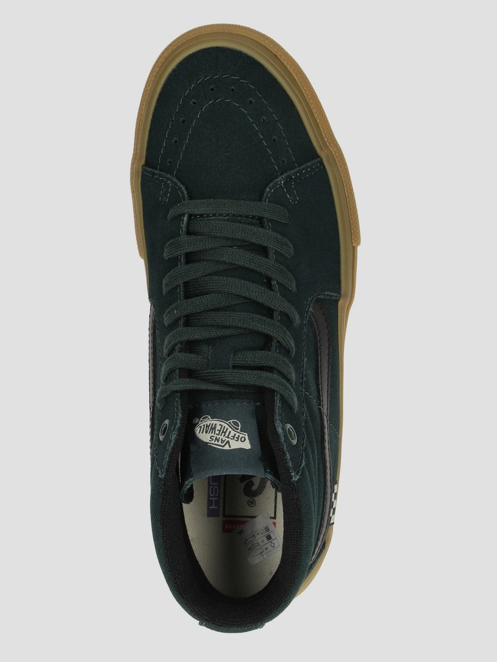 Vans Skate Sk8-Hi Skate Shoes green/gum