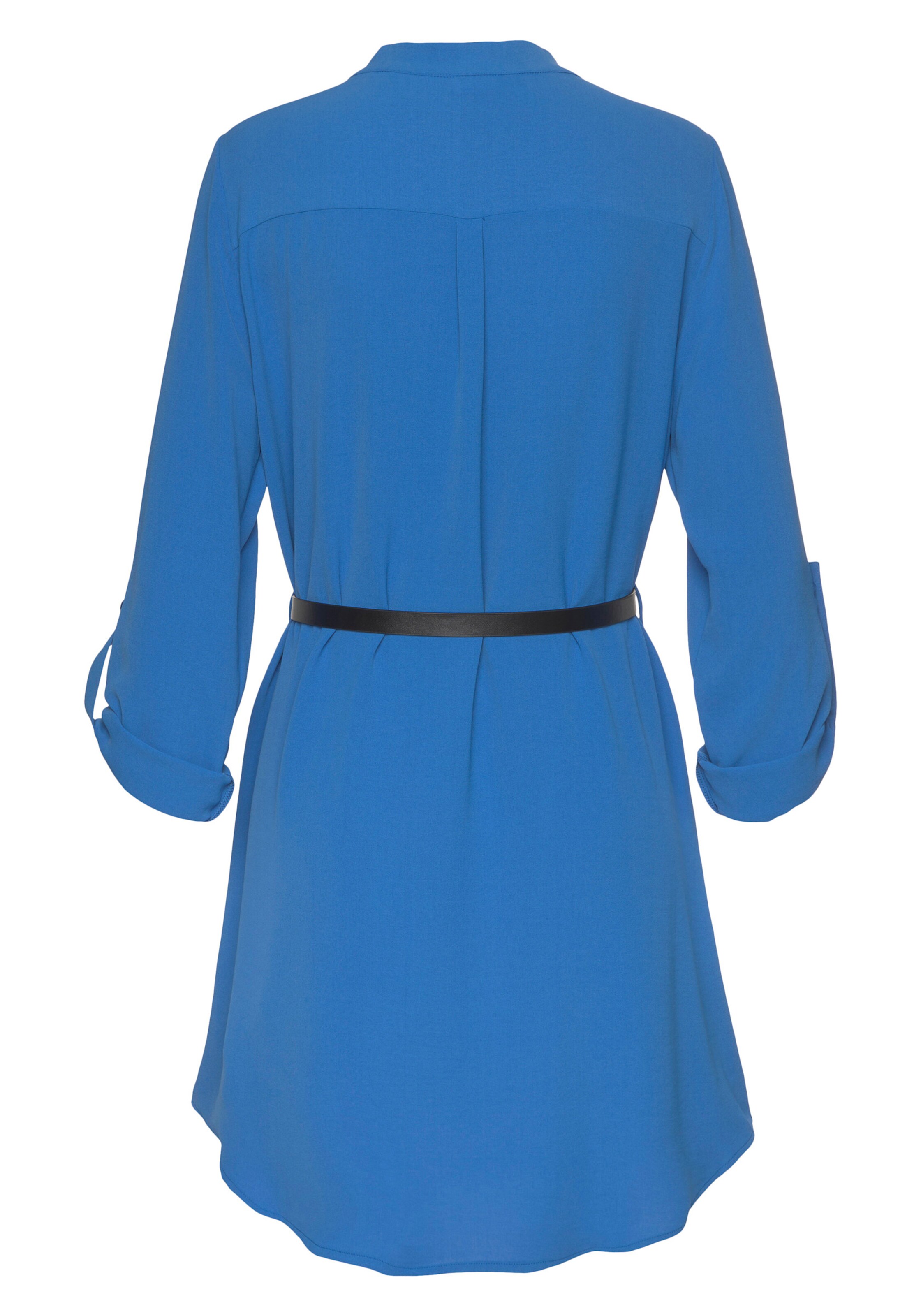 LASCANA Longbluse in royalblau