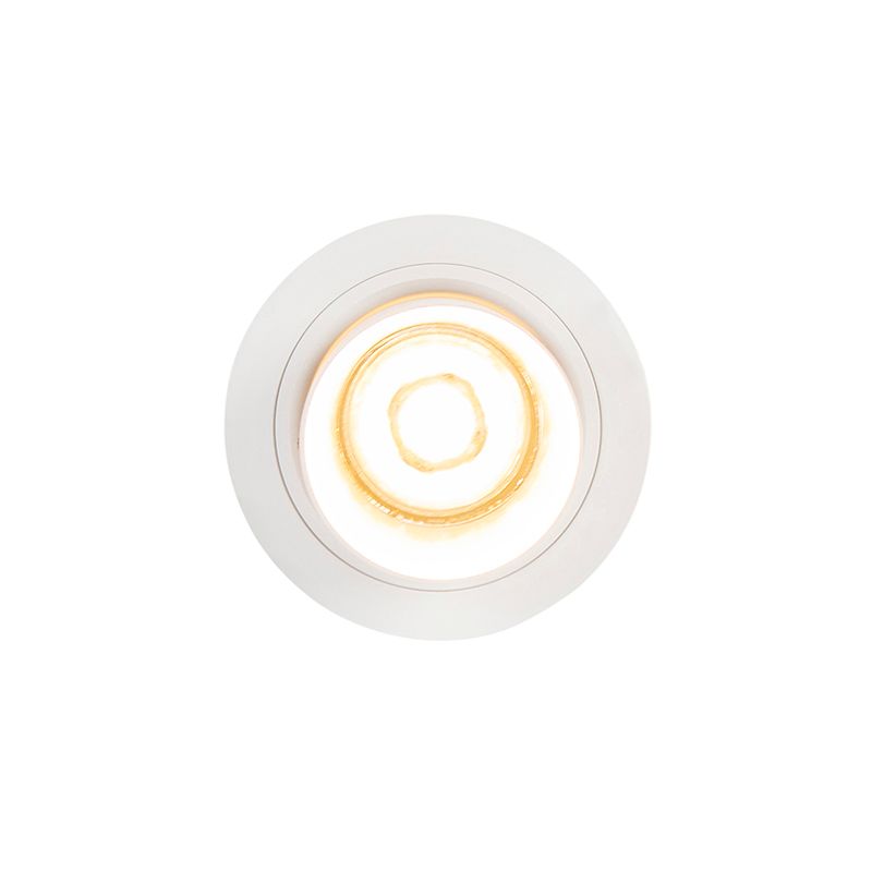Smart inbouwspot wit kantelbaar incl. wifi GU10 - Installa