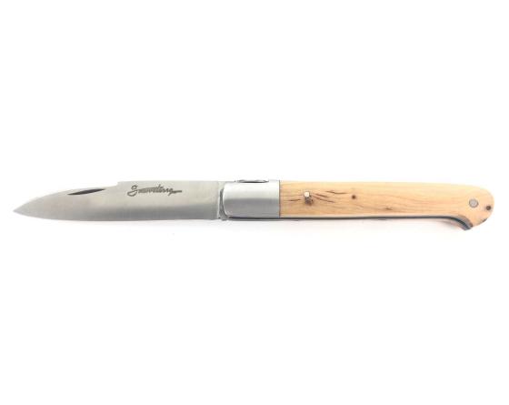 Sauveterre 9 cm 1 Mitre Genévrier Couteau de poche par Laguiole en Aubrac