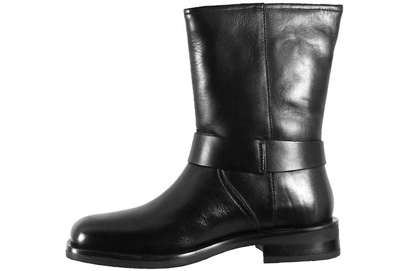 COPENHAGEN SHOES HEARTBEAT STØVLE I SORT GLAT SKIND