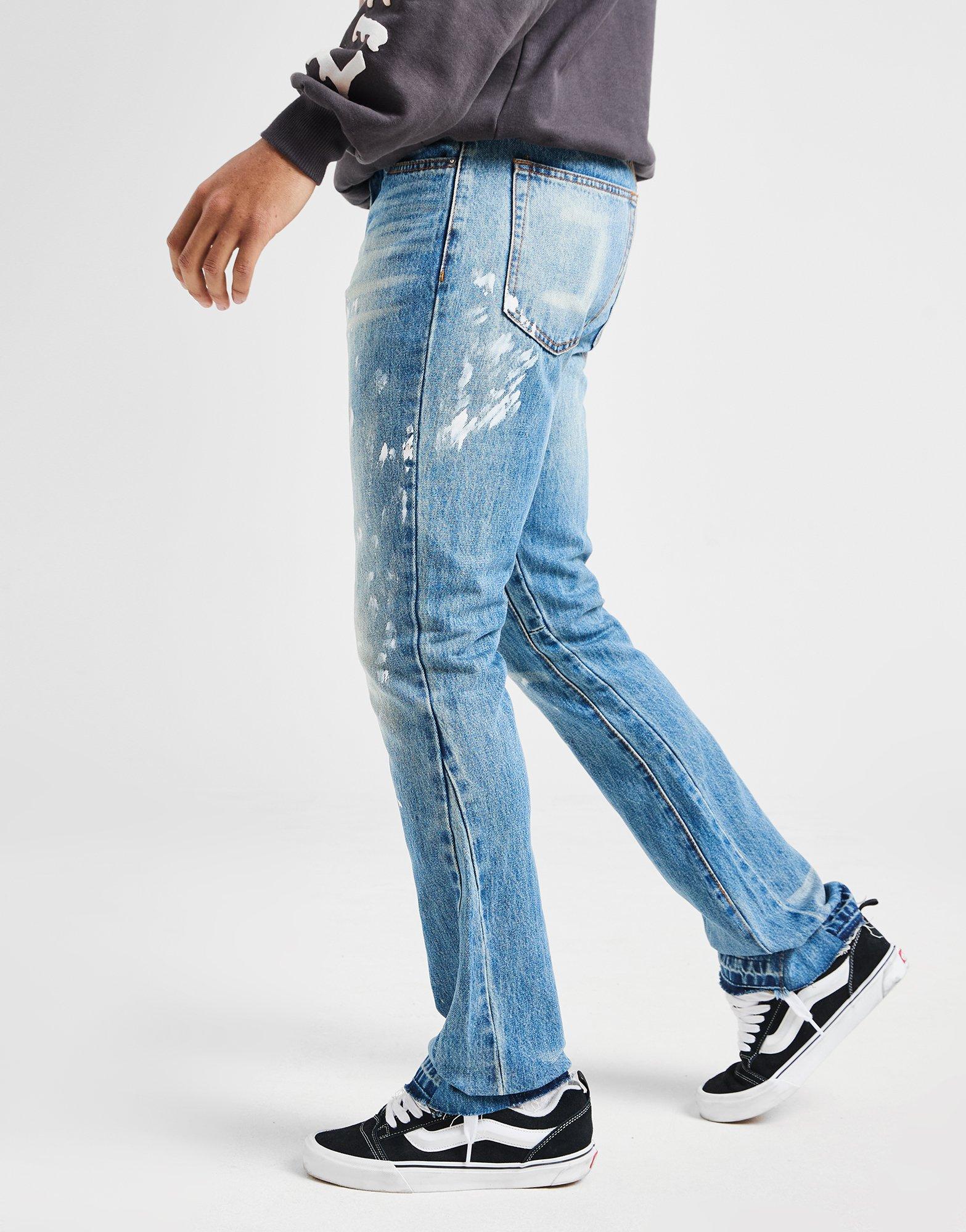 mnml Jean Denim Flare Homme