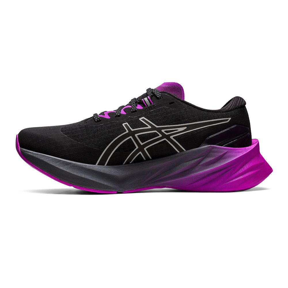 Asics NOVABLAST 3 LITE-SHOW - Chaussures running Femme black/orchid