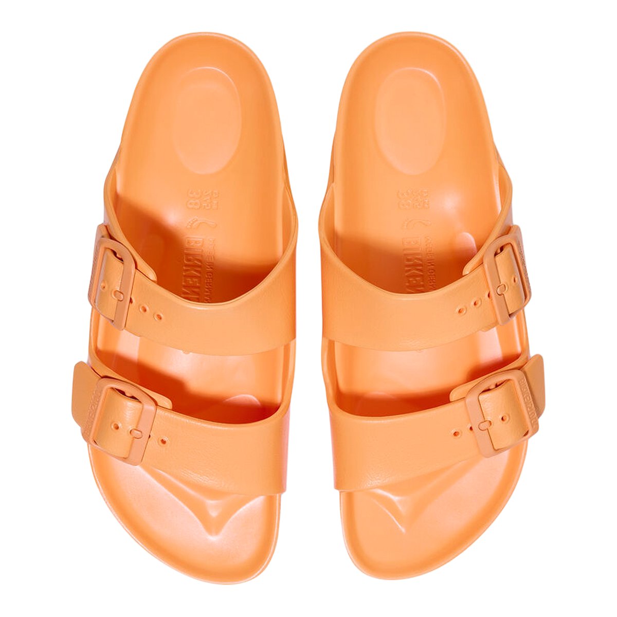 BIRKENSTOCK-Arizona_eva-Sandales athlétiques à glissière - Talon plat - Orange