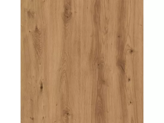 Table de bar avec étagère de rangement chêne artisanal