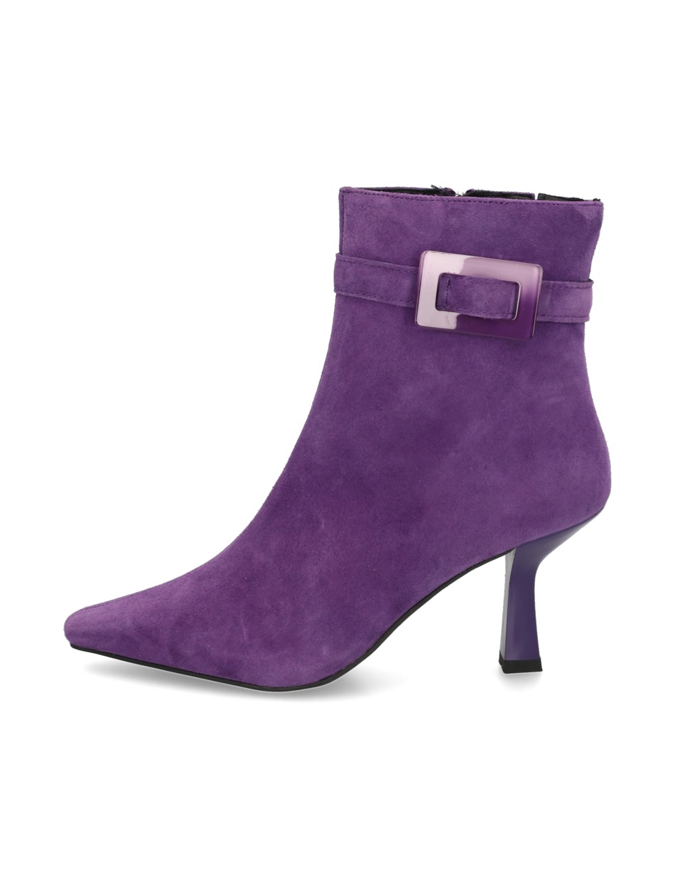 Veloursleder Stiefelette