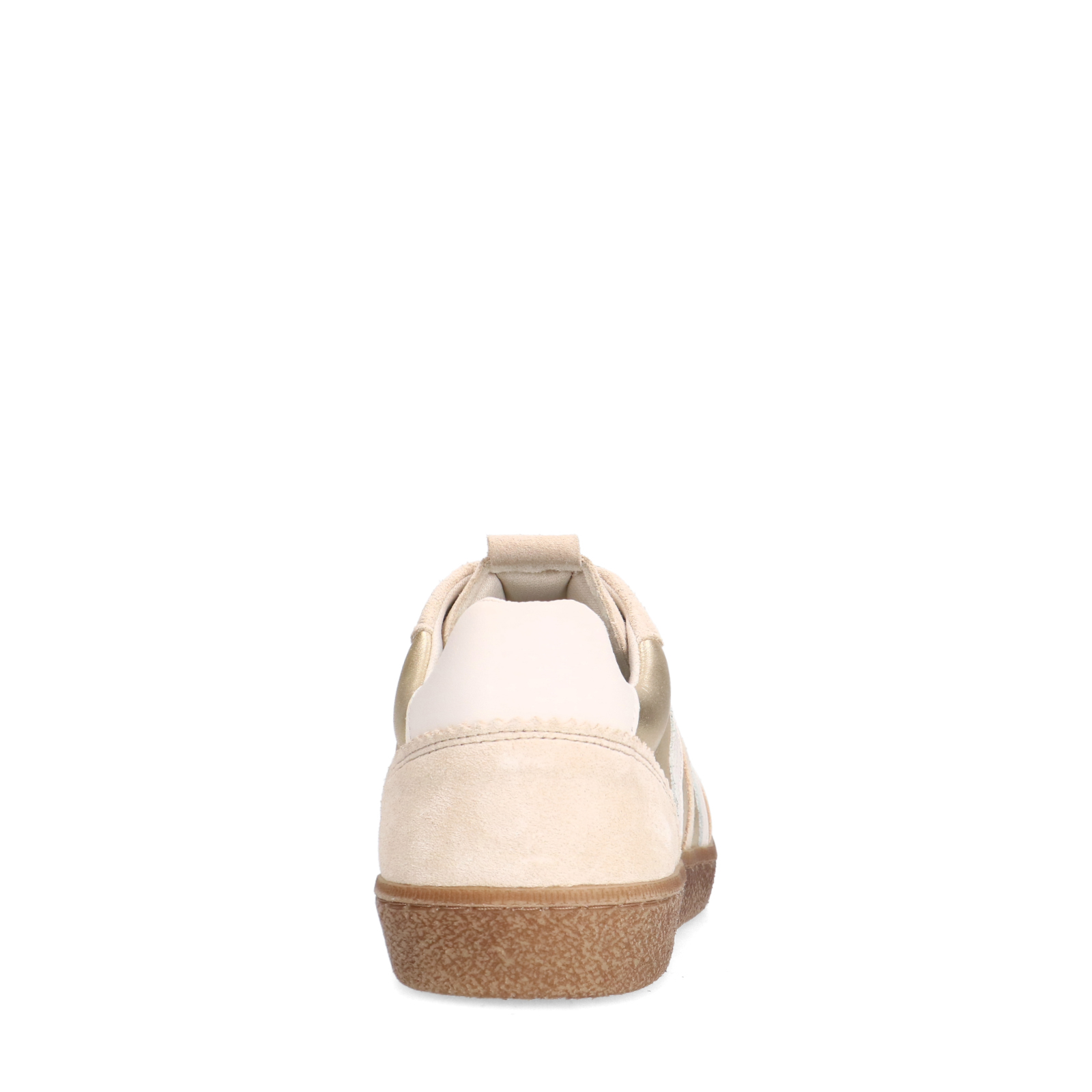 Gouden leren sneakers
