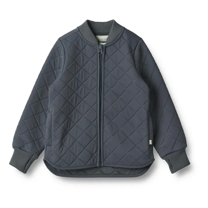 Wheat Veste Matelassée Loui Fibres Recyclées | Bleu nuit
