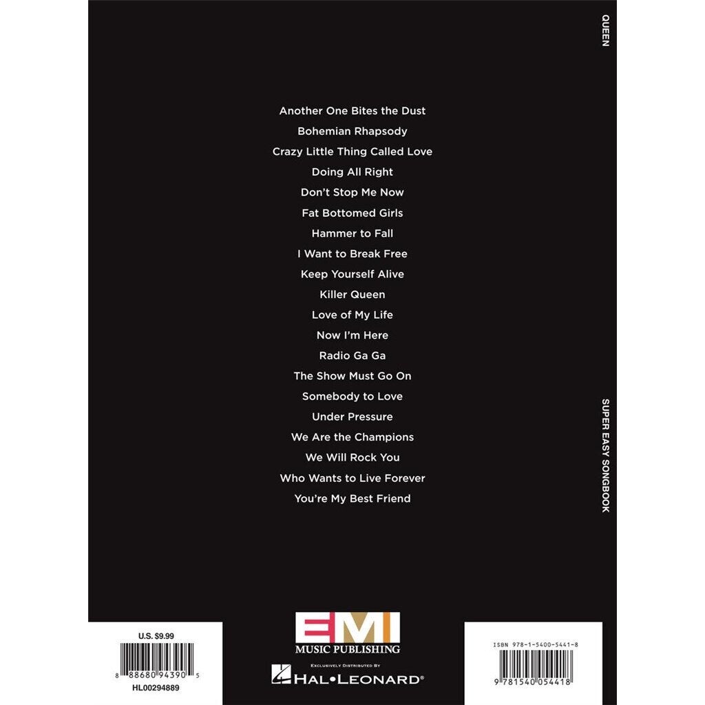 Hal Leonard Queen - Super Easy Songbook