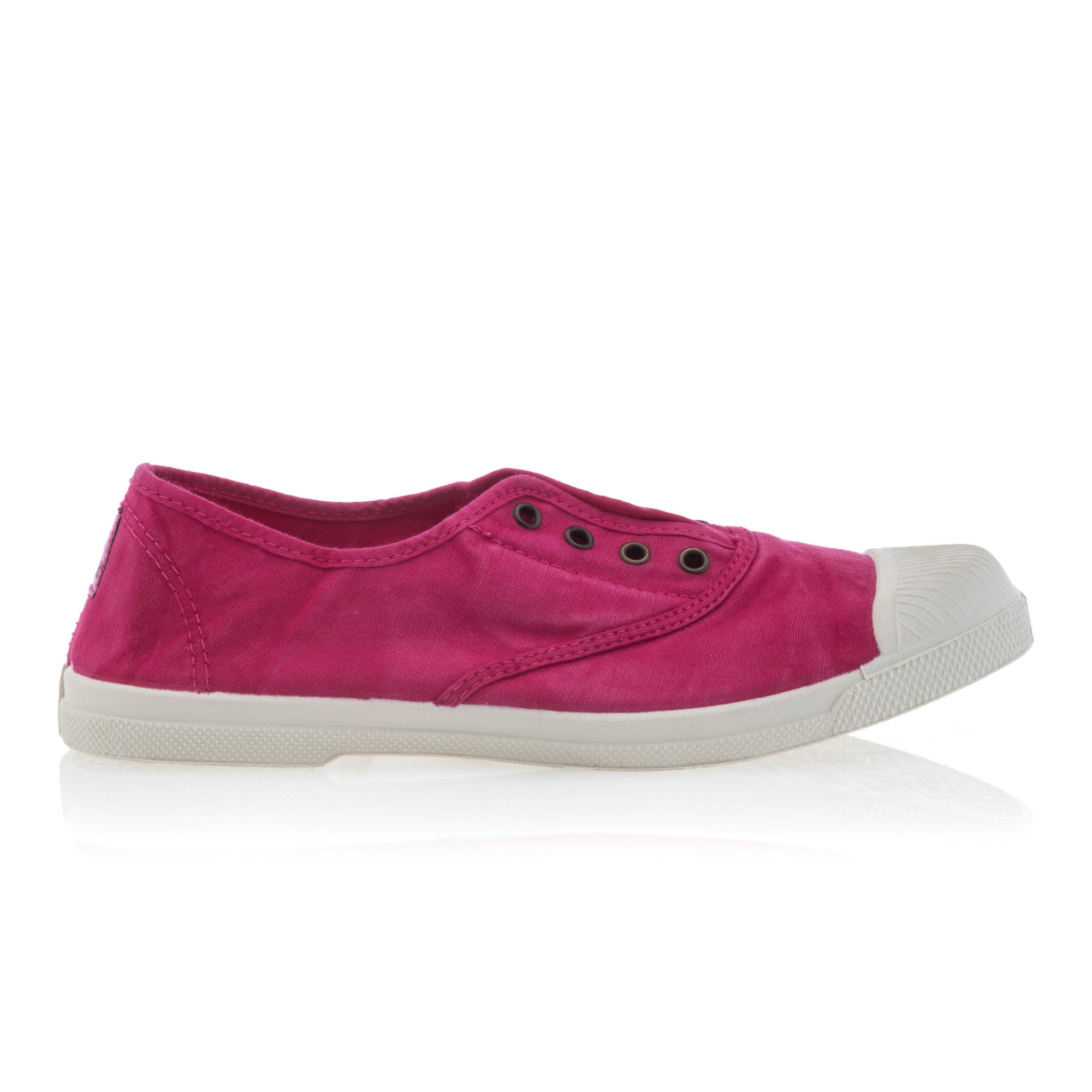 Baskets en toile Femme fuchsia