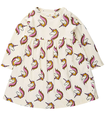 The New Siblings Kleid - TnsHeba - White Swan m. Einhörner