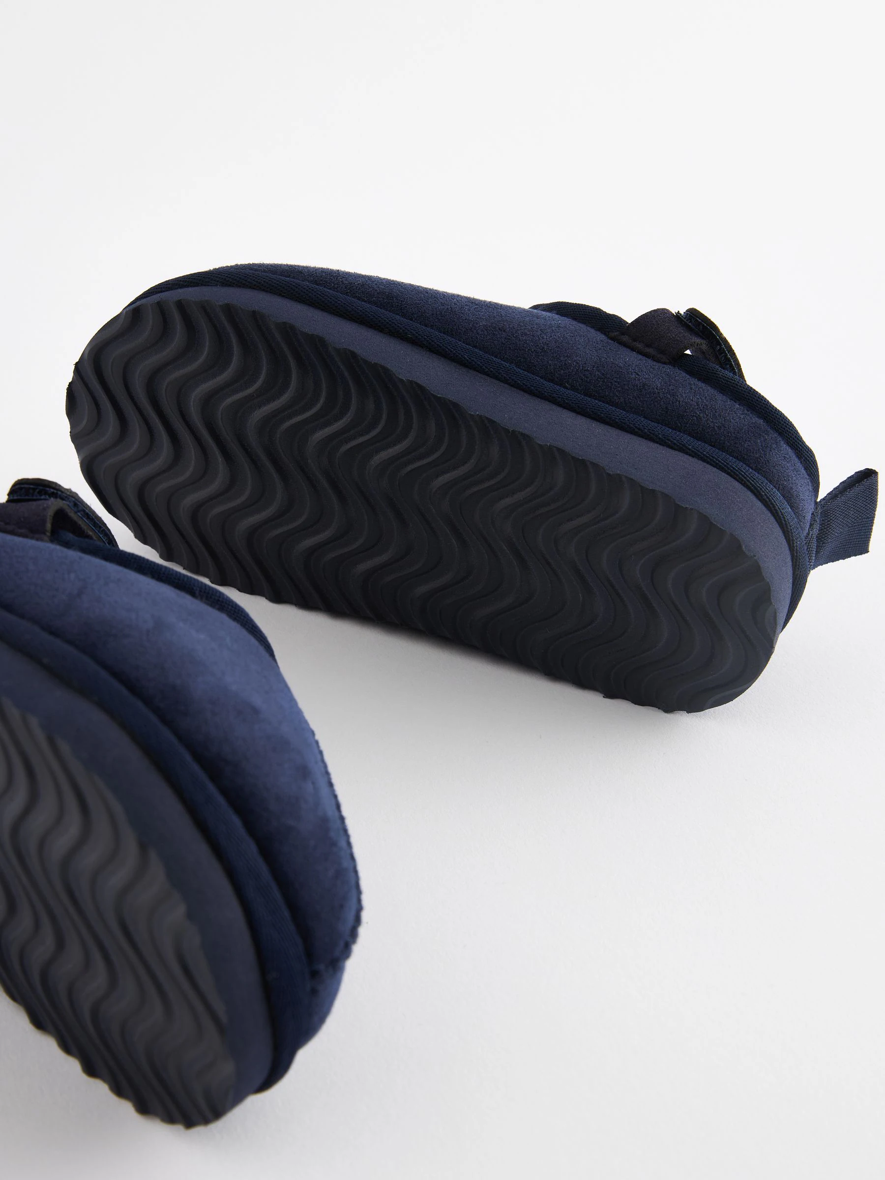 Donkerblauw - Gezellige pantoffelmuiltjes