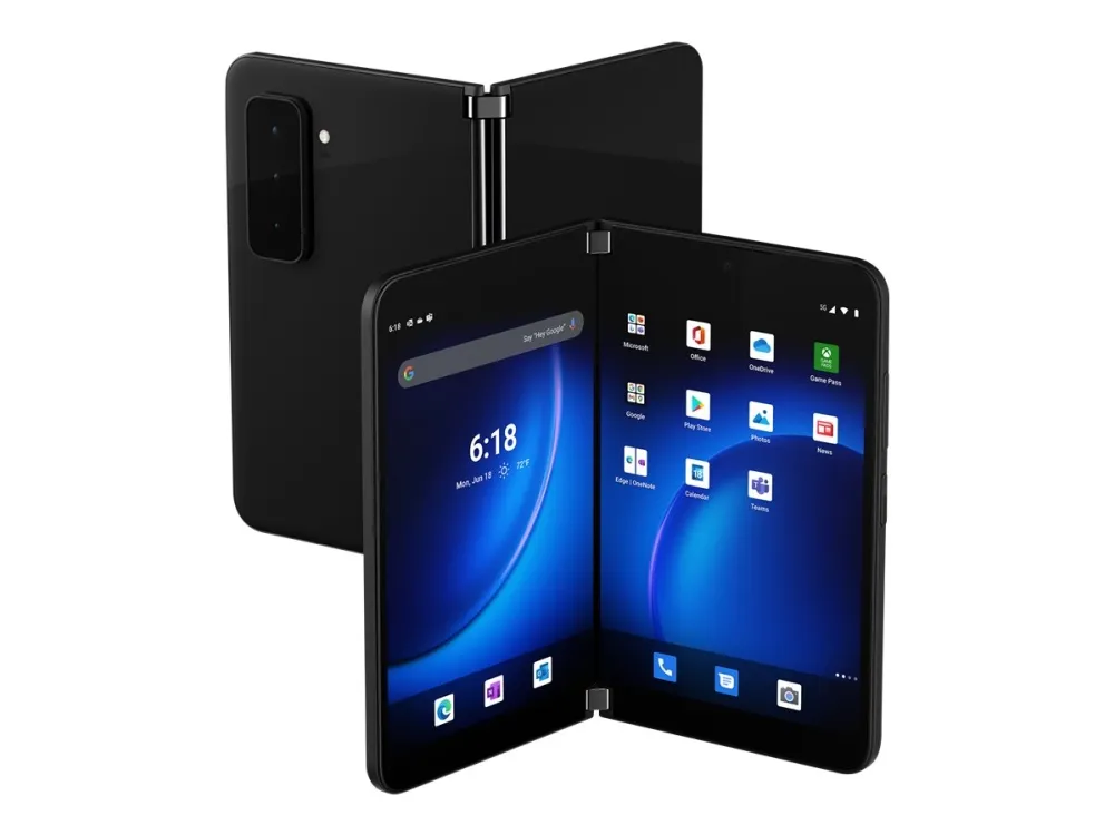 [OUTLET] - Microsoft Surface Duo 2 - 5G smartphone - dual-SIM - RAM 8 GB / Intern hukommelse 128 GB - OLED-skærm - 8.3